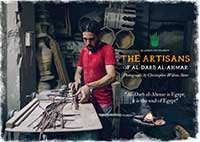 <strong>Sonderausstellung</strong>, zum 1. mal in Ãsterreich!<br>
The Artisans of al-Darb al-Ahmar - Life and Work in Historic Cairo