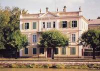 Die Villa von Franz Leh�r am Ufer der Traun