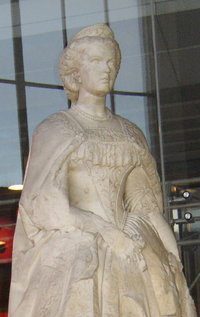 Statue am Westbahnhof, Wien